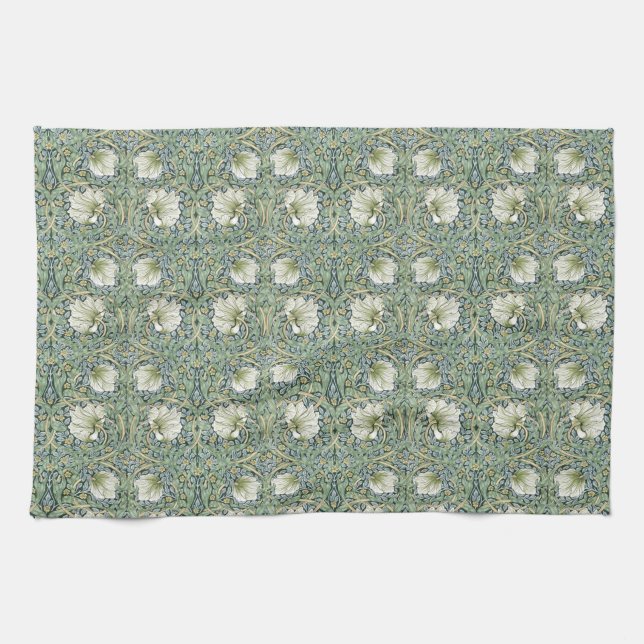 Paño De Cocina Modelo del Pimpernel de William Morris (Horizontal)