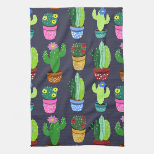 Paño De Cocina Modelo lindo del cactus