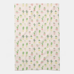 Paño De Cocina Modelo lindo del cactus