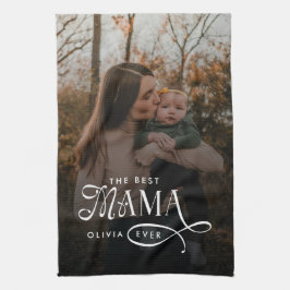 Paño De Cocina Modern Best Mama Ever Photo Mothers Day Gifts