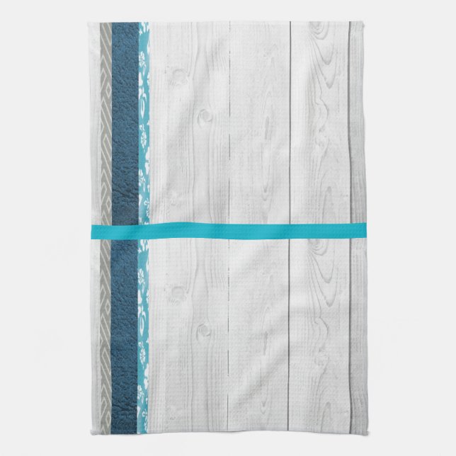 Paño De Cocina Modern Blue (Vertical)