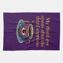 Paño De Cocina Modern Mystic Coffee Art My third eye collection