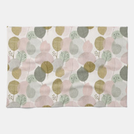 Paño De Cocina Modern Spring Botanical Kitchen Towels