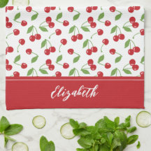 Moderno diseño de patrones de cerezas rojas