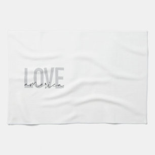 Paño De Cocina Moderno, simple, moda, diseño fresco de Love Ameri