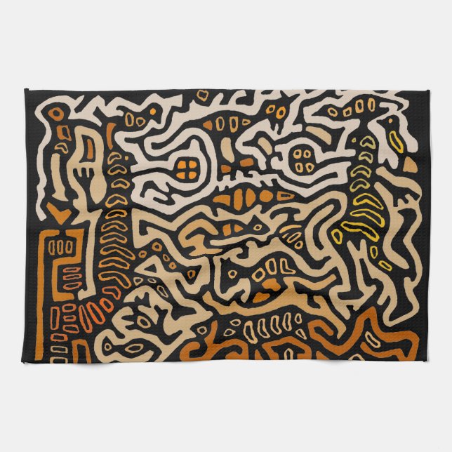 Paño De Cocina Mola Spirit Souts Dance (Horizontal)