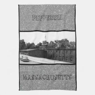 Paño De Cocina Molino de Papel Histórico en Pepperell Massachuset