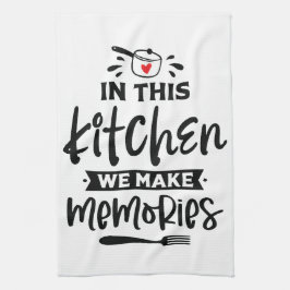 Paño De Cocina Momentos Inolvidables de la Cocina