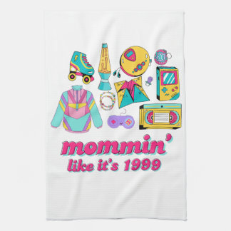 Paño De Cocina Mommin' Like It's 1999 - Funny Y2K Mom Gift