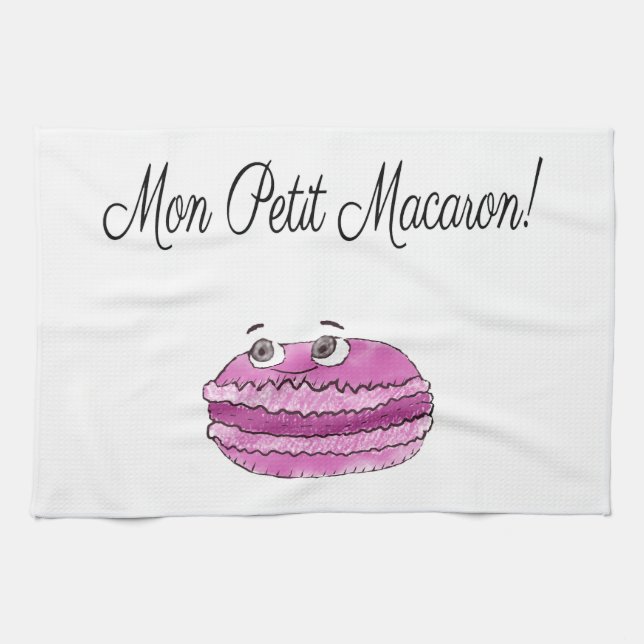 Paño De Cocina Mon Petit Macaron (Horizontal)