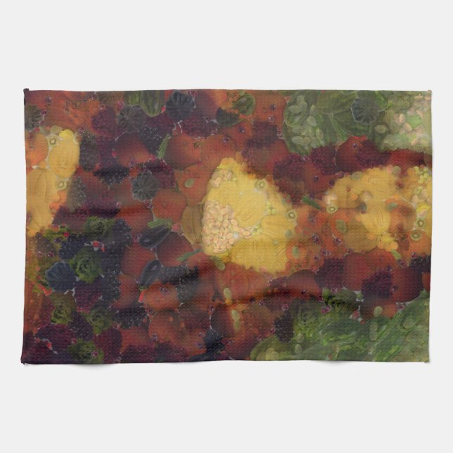 Paño De Cocina Mona Lisa Lettuce Bella Artes Vegan Spoof (Horizontal)