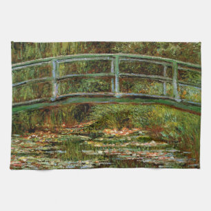 Paño De Cocina Monet Puente Japonés Giverney