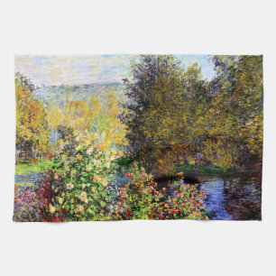 Paño De Cocina Monet - Un rincón del jardín en Montgeron