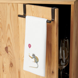 Paño De Cocina Monkey Ballon Party