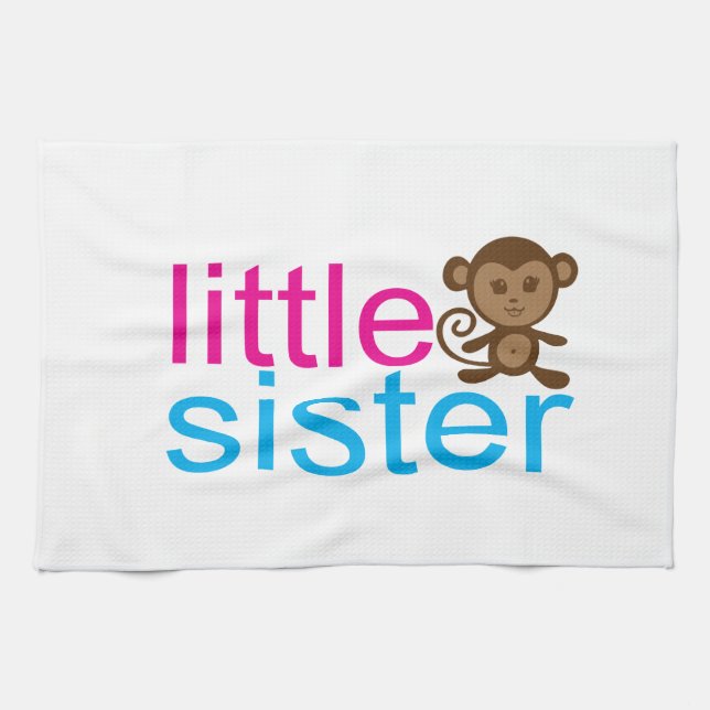 Paño De Cocina Monkey Little Sister (Horizontal)