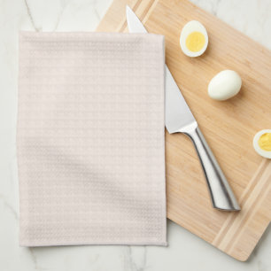 Paño De Cocina Monocromático de crema delicante