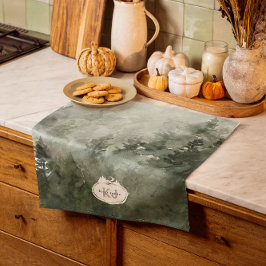 Paño De Cocina Monogram Nature Stamp | Custom Name