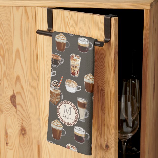 Paño De Cocina Monogram Venti Coffee Lover (Pliegue de tercios)
