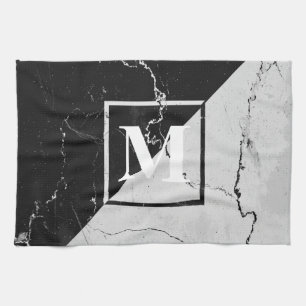 Paño De Cocina Monograma de mármol