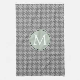 Paño De Cocina Monograma Gris Houndstap
