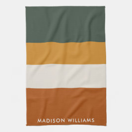 Paño De Cocina monogramado, nombre,