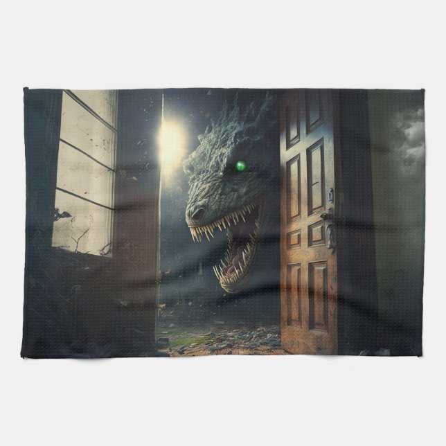 Paño De Cocina Monster lurk (Horizontal)
