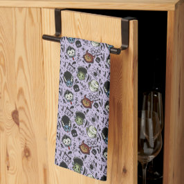 Paño De Cocina Monstruos Universales- Morado