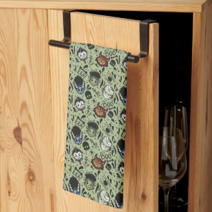 Paño De Cocina Monstruos Universales - Verde