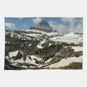 Paño De Cocina Montaña Reynolds desde Logan Pass en Glacier Park