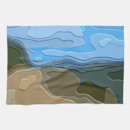 PAÑO DE COCINA MONTAÑAS