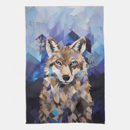 Paño De Cocina Montañas Geométricas