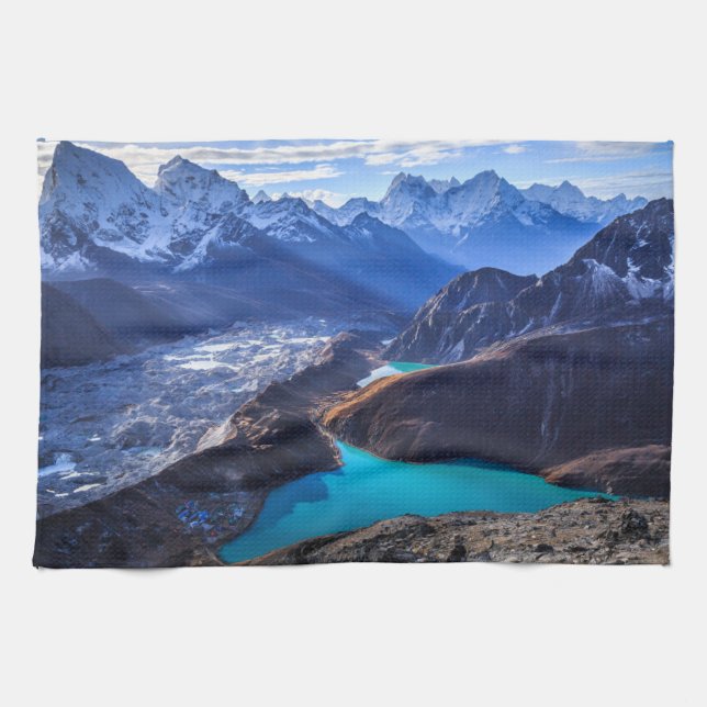 Paño De Cocina Montañas | Montañas Himalaya, Perú (Horizontal)