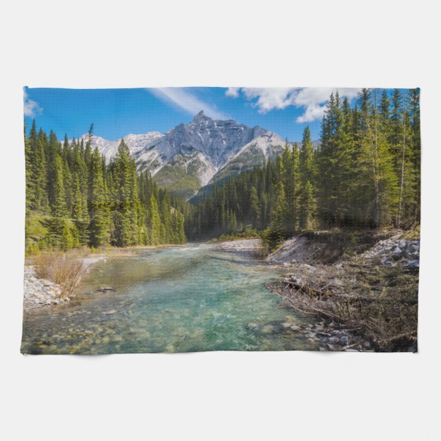 Paño De Cocina Montañas | Parque nacional Banff, Rockies Canadien (Horizontal)