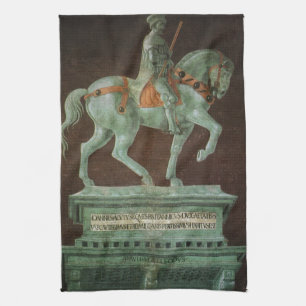 Paño De Cocina Monumento ecuestre a Sir John Hawkwood, Uccello
