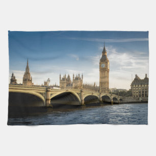 Paño De Cocina Monumentos Big Ben, Londres Inglaterra