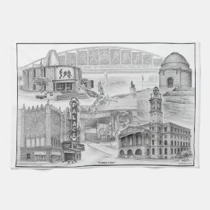 Paño De Cocina Monumentos históricos de Canton Ohio