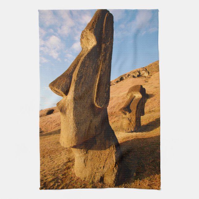 Paño De Cocina Monuments | Easter Island (Vertical)