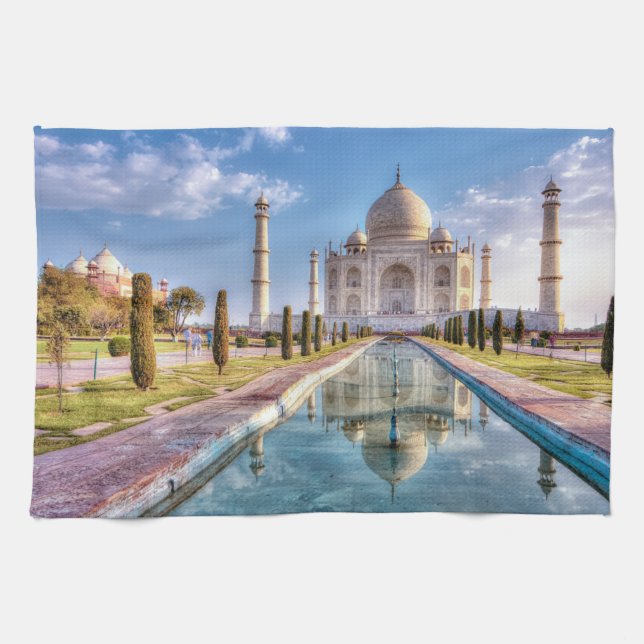 Paño De Cocina Monuments | Taj Mahal Sunrise (Horizontal)