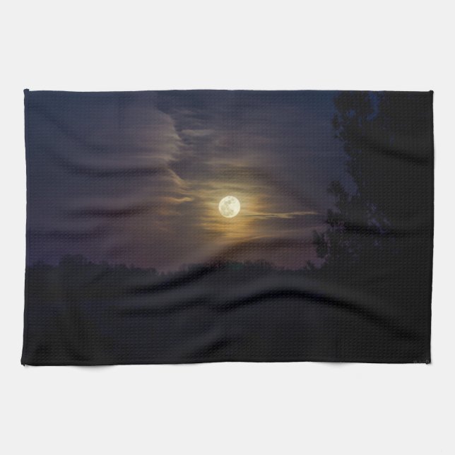 Paño De Cocina Moon Silhouette (Horizontal)