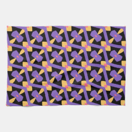 Paño De Cocina Morado decorativo