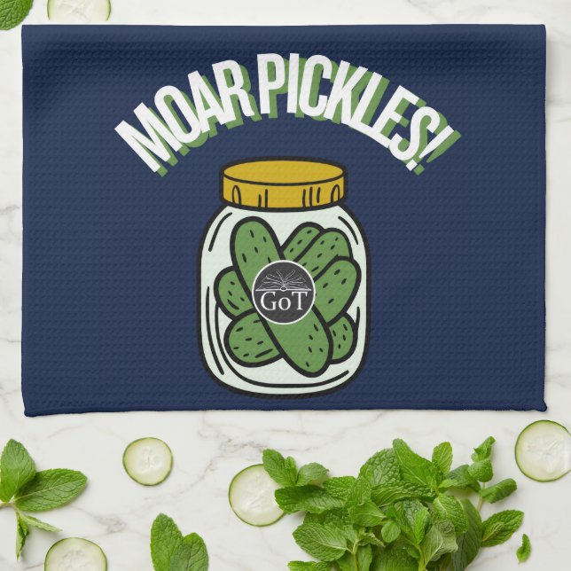Paño De Cocina More Pickles! Kitchen Towel (Doblado)