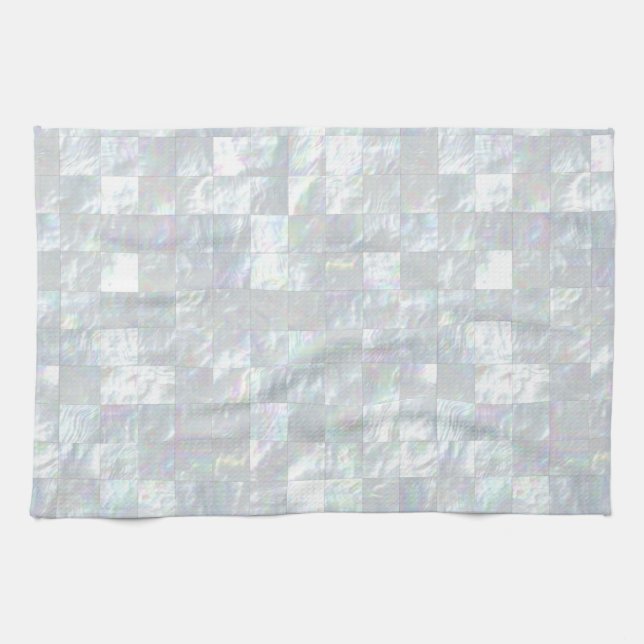 Paño De Cocina Mosaico nacarado (Horizontal)