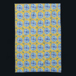 Paño De Cocina Mosaicos Retro Ronda México Patrón de margarita Am<br><div class="desc">Decore su cocina con esta toalla de tejas de margarita retro dibujada a mano. ¡Hace un gran regalo para el boda o para el ama de casa! Puede personalizar y agregar texto también. Revisa mi tienda por muchos más colores y patrones,  además de artículos que coincidan con tu casa.</div>