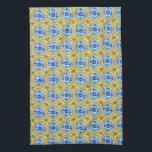 Paño De Cocina Mosaicos Retro Ronda México Patrón de margarita Am<br><div class="desc">Decore su cocina con esta toalla de tejas de margarita retro dibujada a mano. ¡Hace un gran regalo para el boda o para el ama de casa! Puede personalizar y agregar texto también. Revisa mi tienda por muchos más colores y patrones,  además de artículos que coincidan con tu casa.</div>