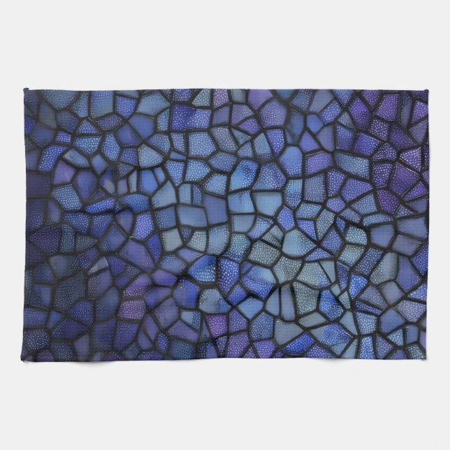 Paño De Cocina MosaicoVidrioTinto (Horizontal)