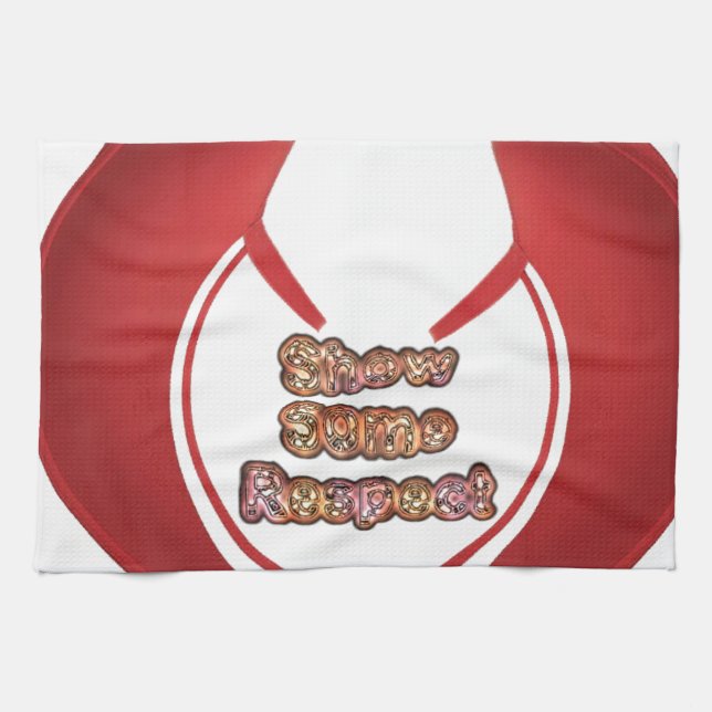 Paño De Cocina Mostrar algunas imágenes de respeto (Horizontal)