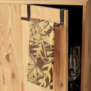 Paño De Cocina Motif africano