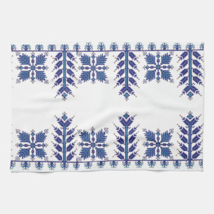 Paño De Cocina Motif Tradicional, Motif Tradicional Rumano T-S