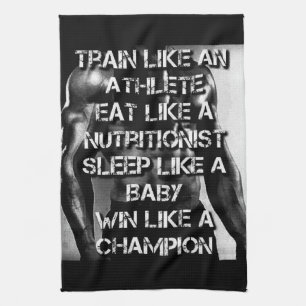 Paño De Cocina Motivación del entrenamiento: entrenar como atleta