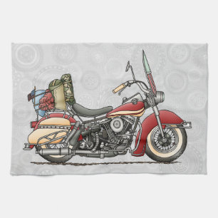 Paño De Cocina Motocicleta linda